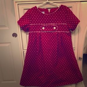 Red and white Bella Bliss dresses.